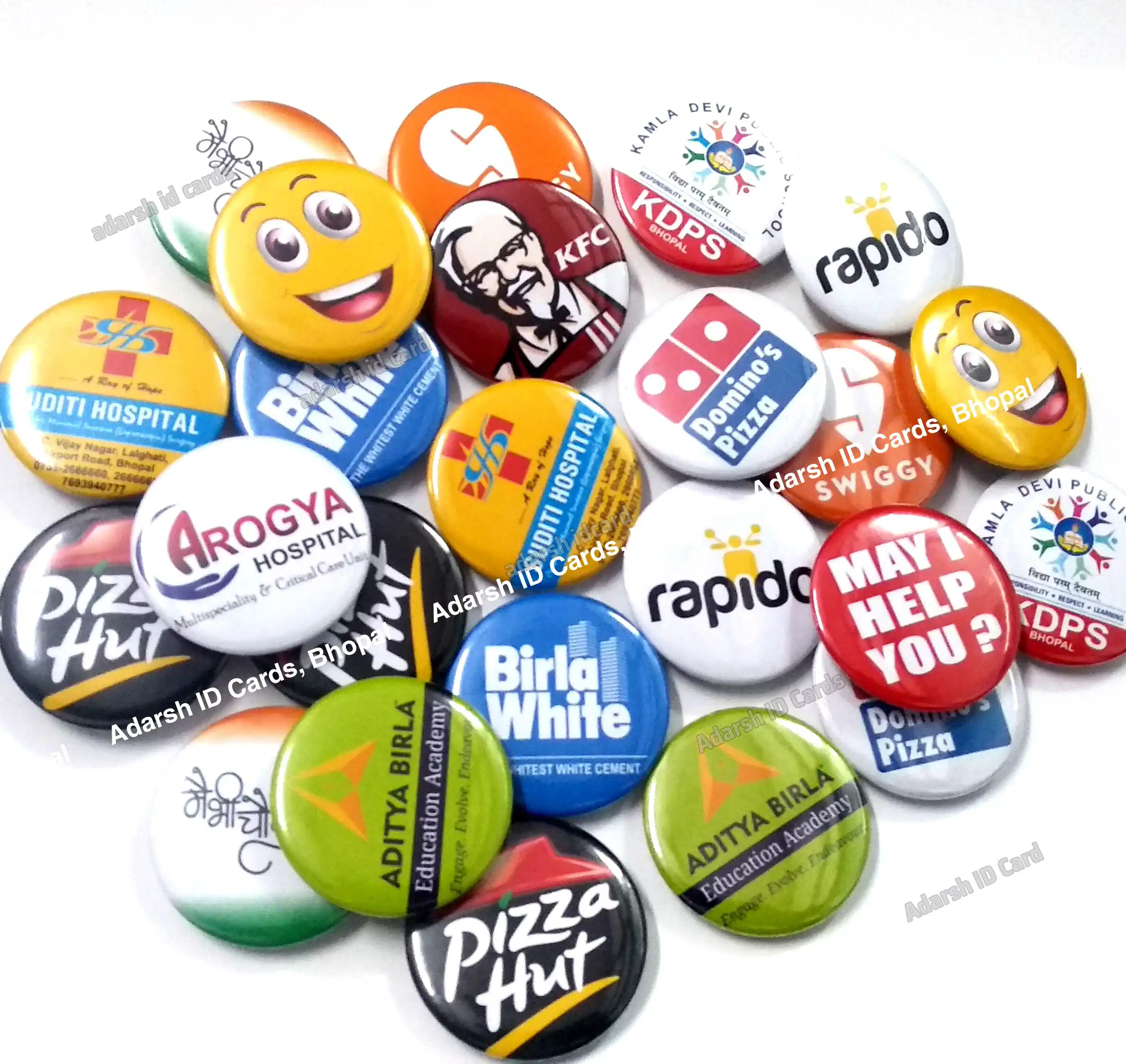 Badges F9A6B1 - Badges Printing Madhya Pradesh