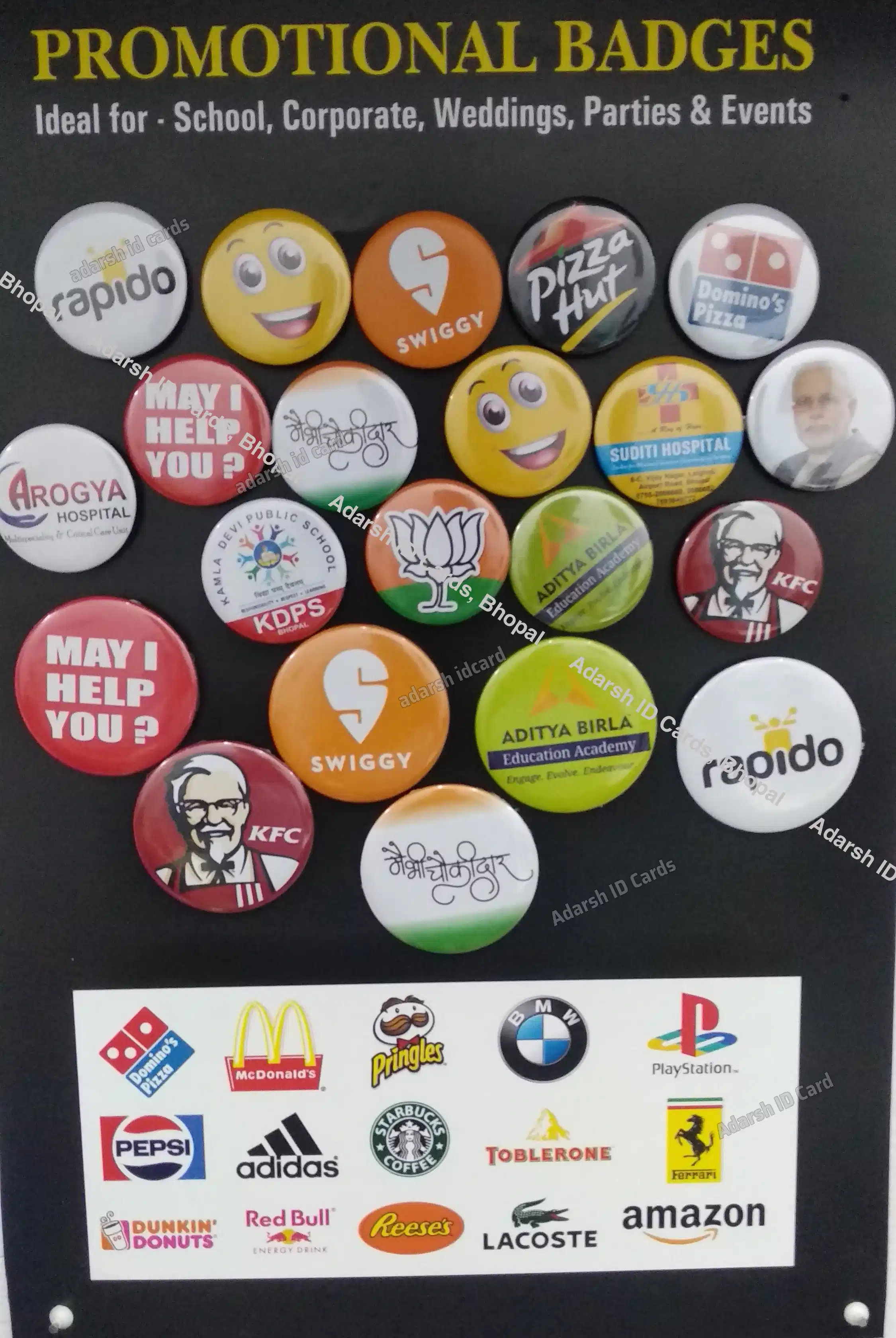 Badges 690F91 - Badges Printing Madhya Pradesh