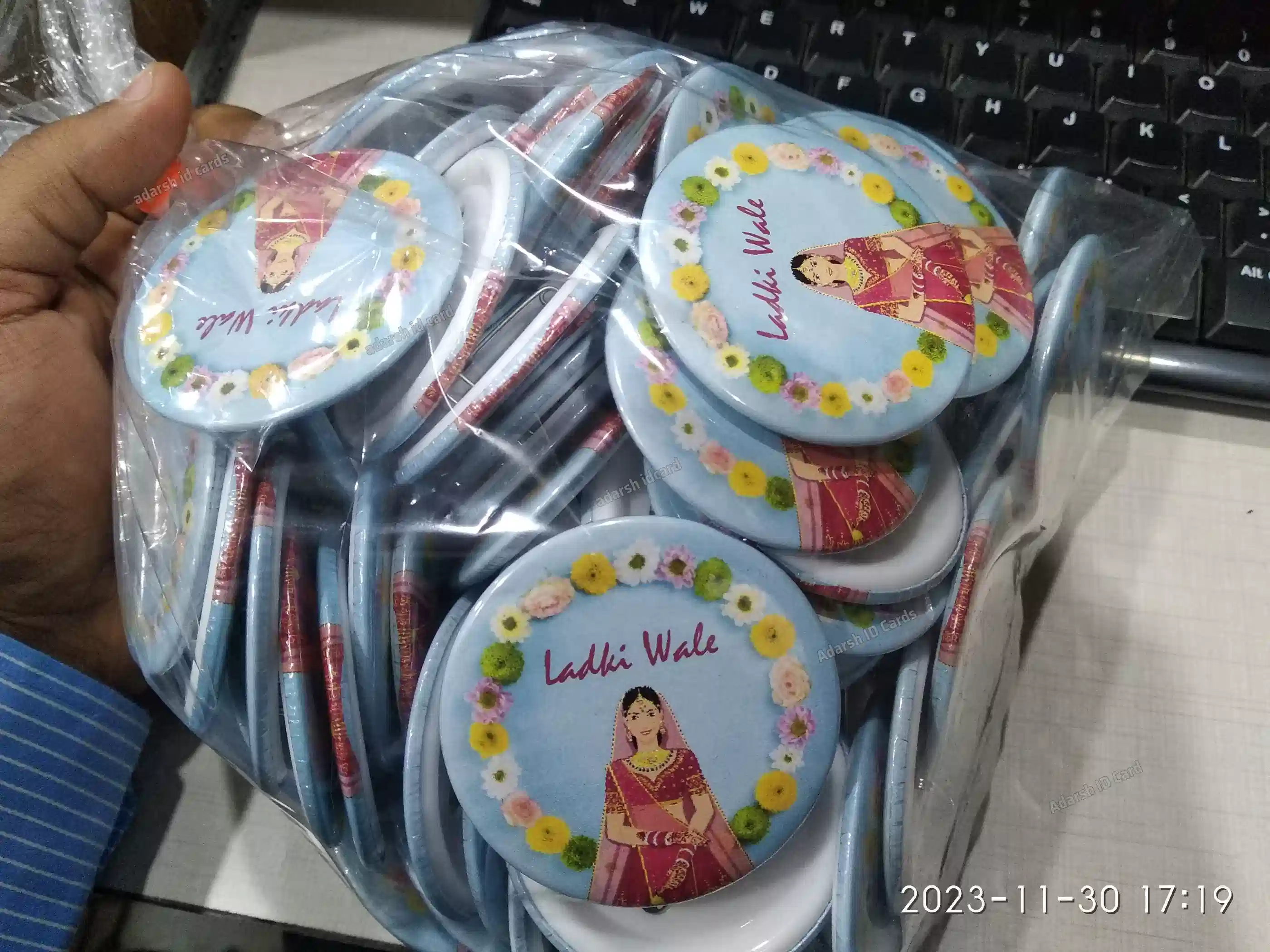 Badges 09B8FB - Badges Printing Madhya Pradesh