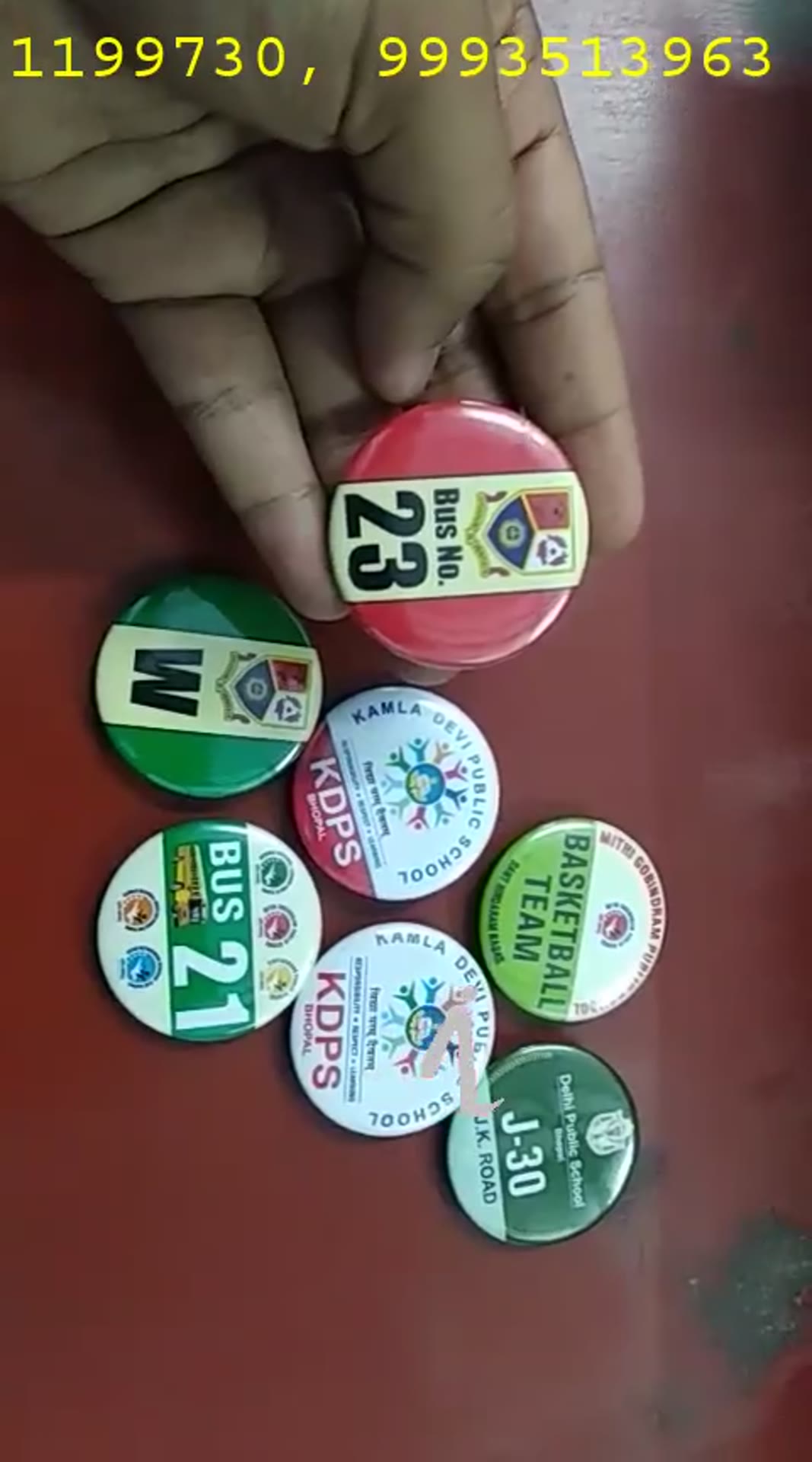 Badges D60B0E showcase - Adarsh ID Cards Bhopal