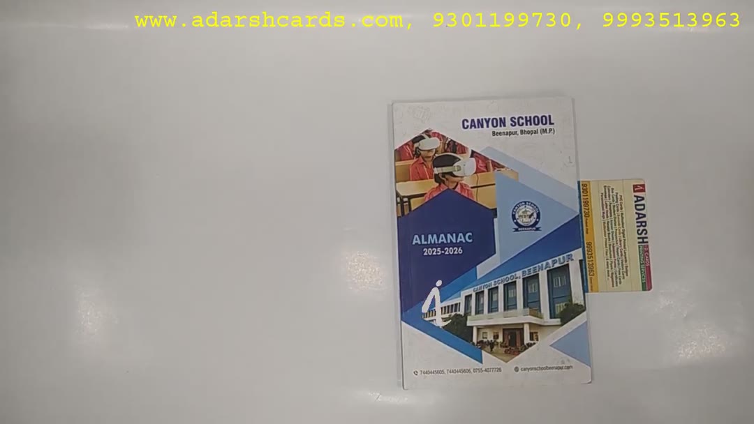 Student Diaries 994F99 showcase - Adarsh ID Cards Bhopal