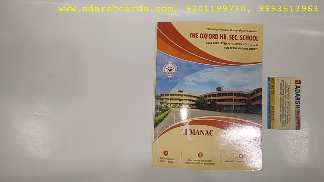 Student Diaries DB0448 showcase - Adarsh ID Cards Bhopal