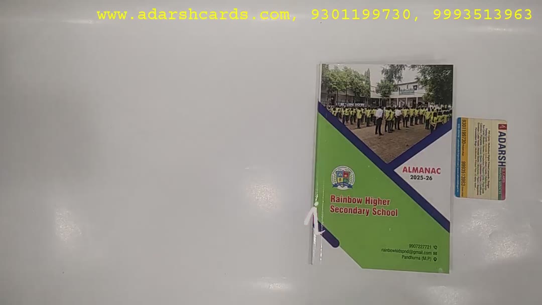 Student Diaries E6EC87 showcase - Adarsh ID Cards Bhopal