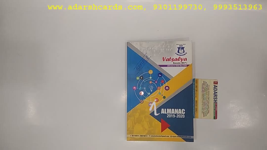 Student Diaries 8C3819 showcase - Adarsh ID Cards Bhopal